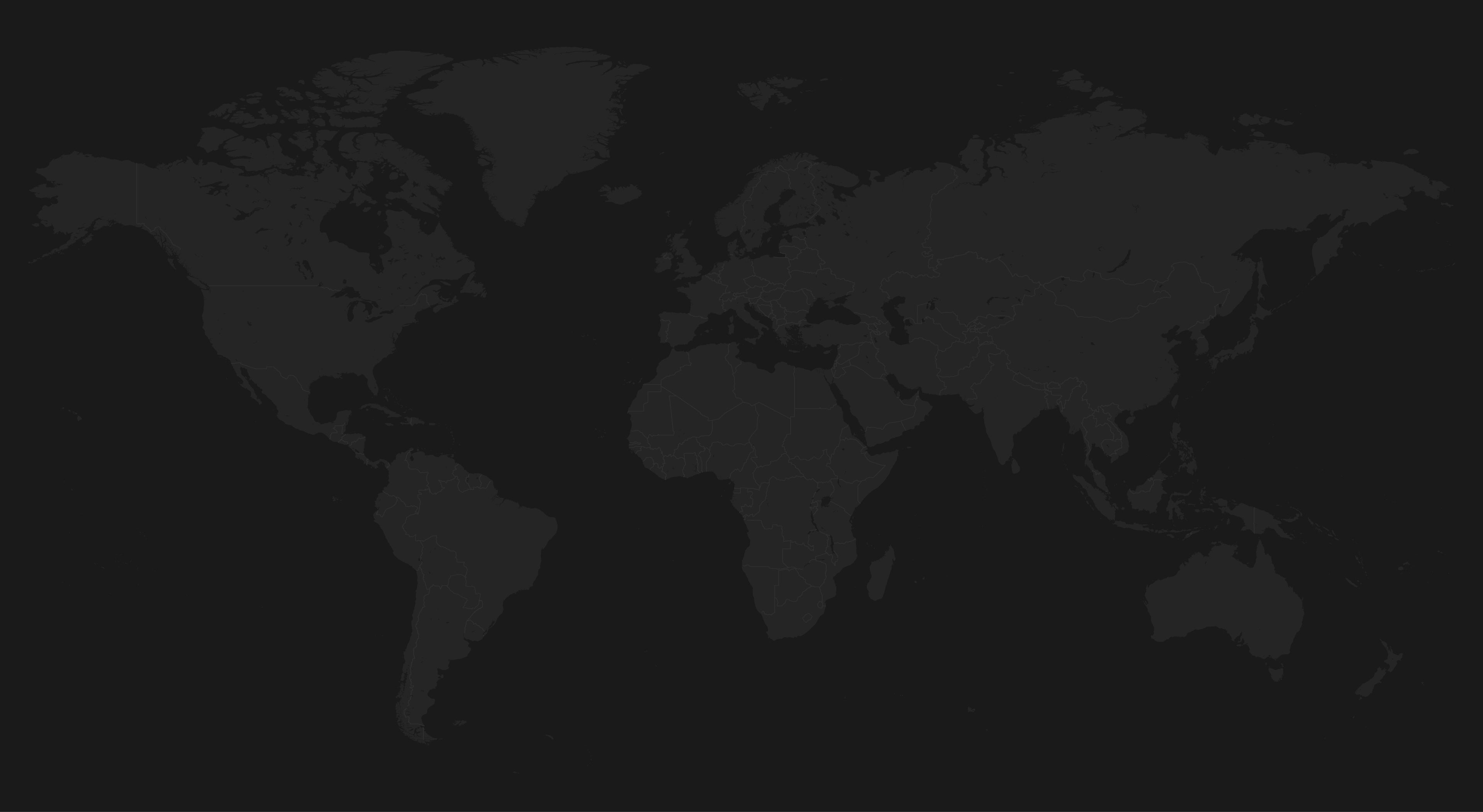 World map illustrating the international reach of the System X brand